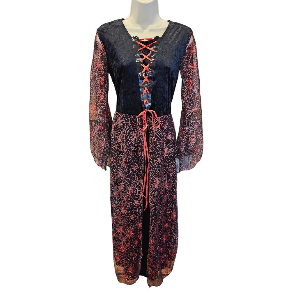 Vampire cosplay Halloween dress outfit Victorian size small adult EUC